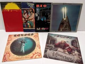 lot 9580 image: 4 RIO Speedwagon Albums & 2 KANSAS Albums