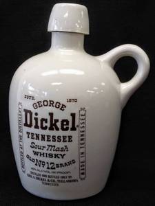 lot 9603 image: 1988 George Dickel Sour Mash Whiskey Bottle