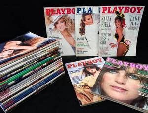 lot 9629 image: 1980s, 90s & 2000s Playboy Magazines  Lot of 28