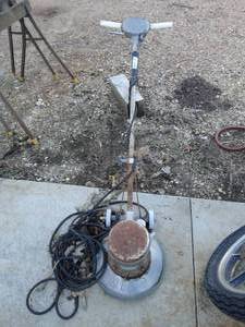 lot 3346 image: Hild electric floor buffer