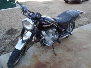 lot 3348 image: 1983 Kawasaki LTD 750 Motorcycle W key