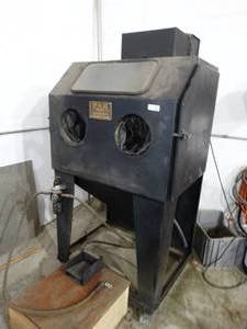 lot 3406 image: P&G Model 36 Commercial sand blaster cabinet.