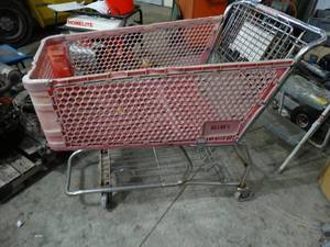 lot 3503 image: Shopping cartbasket