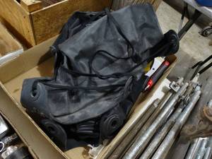 lot 3536 image: Pair of rubber bootshoe covers