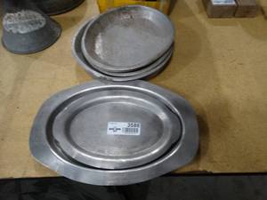 lot 3586 image: Lot of aluminum plates