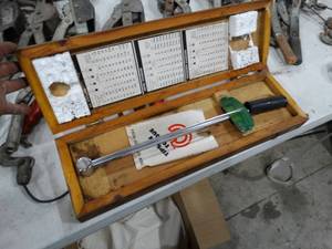lot 3597 image: S-K torque wrench in box