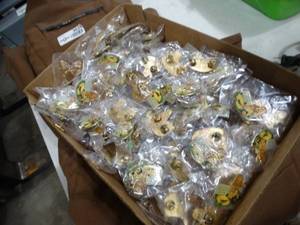 lot 3625 image: Large lot of Mount Hope Lions club pins