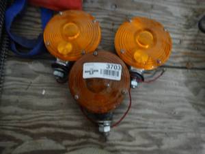 lot 3703 image: 3 automotive lights