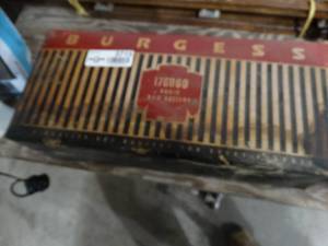 lot 3715 image: Burgess radio A & B battery