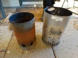 lot 9787 image: Lot of 2 Ash Buckets