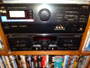 lot 9844 image: JVC Sounds System with 2 Speakers