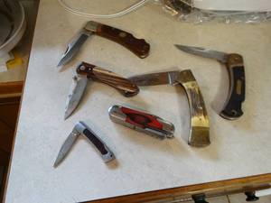 lot 30 image: 6 pocket knives
