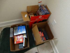 lot 9851 image: Lot of Assorted Media and Remotes