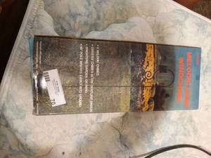 lot 70 image: Melodic harp windchime in box