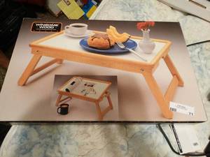 lot 71 image: TV tray in box