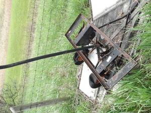 lot 94 image: Lot of various aluminum and pull behind aerator