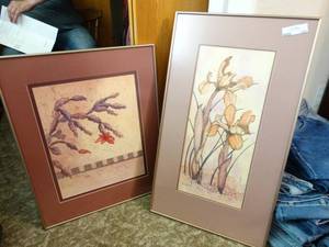 lot 125 image: 2 framed prints