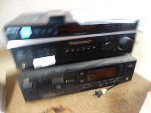 lot 138 image: Sony audiovideo control & JVC cd player
