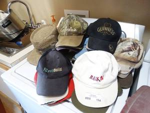 lot 154 image: Lot of various baseball caps