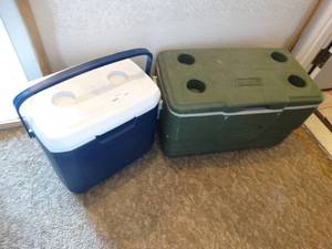 lot 166 image: 2 coolers