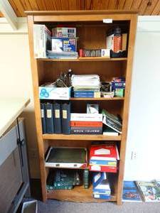 lot 180 image: Bookshelf