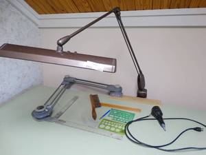 lot 183 image: Drafting supplies- electric eraser & misc.