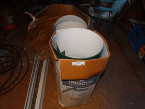 lot 209 image: Partial roll of trim coil