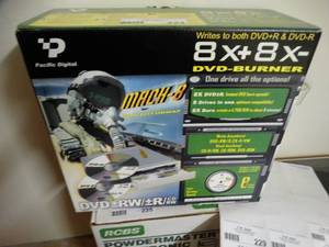 lot 224 image: Pacific digital DVD burner in box