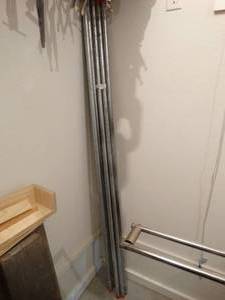 lot 238 image: Lot of pipe for pipe clamps