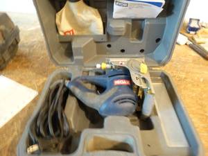 lot 256 image: Ryobi biscuit jointer in case