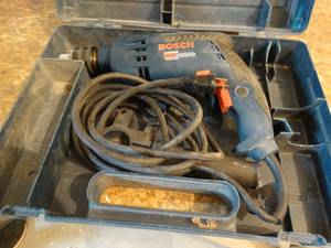 lot 258 image: Bosch electric drill in case