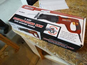 lot 268 image: Reciprocating saw- New in box