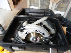 lot 323 image: Porter-Cable HD circular saw in case
