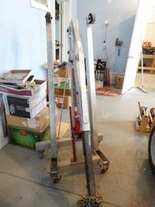 lot 346 image: Larin 2 ton folding engine hoist