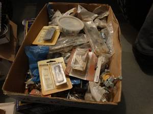 lot 409 image: Large lot of assorted hardware & misc.