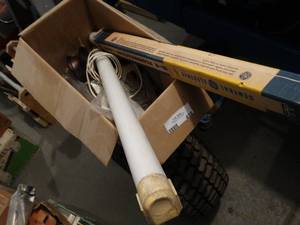 lot 416 image: Light bulbs extension cords & misc.