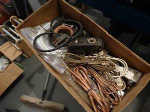 lot 420 image: Extension cord speaker wire & misc.