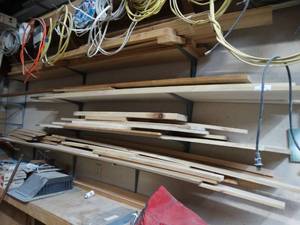 lot 467 image: Lot of assorted wood trimlumber & material