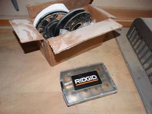 lot 479 image: Ridgid tool set & misc.