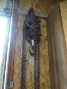 lot 1134 image: Chain pulley system