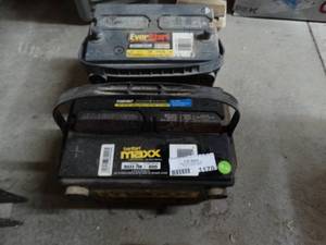 lot 1170 image: 2 automotive batteries