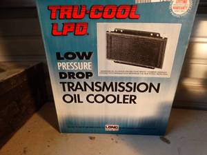 lot 1204 image: Tru-Cool LPD transmission oil cooler- in box