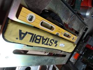 lot 1225 image: Stabila level w case