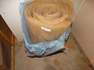 lot 1258 image: Plastic carpet protector