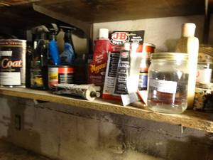 lot 1273 image: Lot of various chemicals