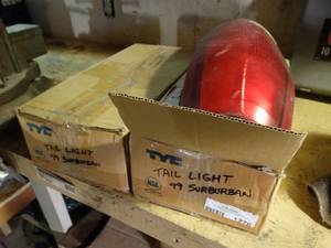 lot 1276 image: Pair of 99 suburban tail lights