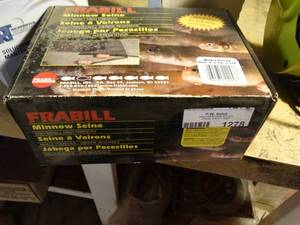lot 1278 image: Frabill minnow seine net in box