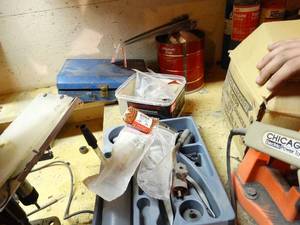 lot 1303 image: Lot of assorted hardware & misc.