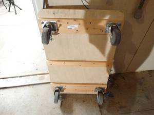 lot 1317 image: 4 wheel cart