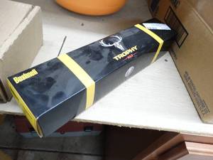 lot 1375 image: Bushnell trophy rifle scope- New in box